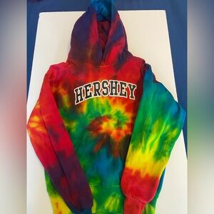 Hershey Park Tie Dyed Hoodie